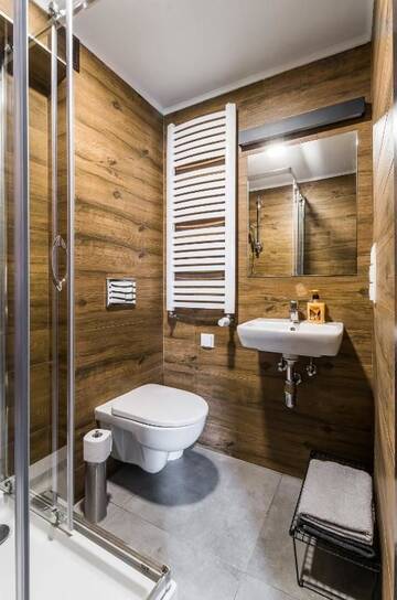 Фото номера Двухместный номер Делюкс с 1 кроватью Апарт-отели Apartamenty Medyka Park г. Medyka 4