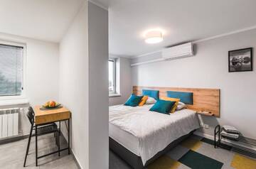 Фото номера Двухместный номер эконом-класса с 1 кроватью Апарт-отели Apartamenty Medyka Park г. Medyka 6
