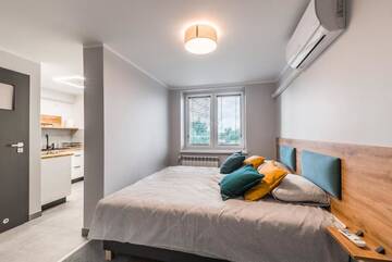 Фото номера Двухместный номер эконом-класса с 1 кроватью Апарт-отели Apartamenty Medyka Park г. Medyka 2