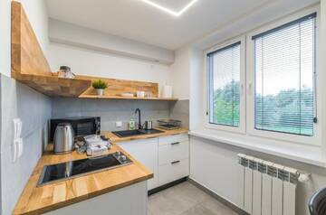 Фото номера Двухместный номер эконом-класса с 1 кроватью Апарт-отели Apartamenty Medyka Park г. Medyka 7
